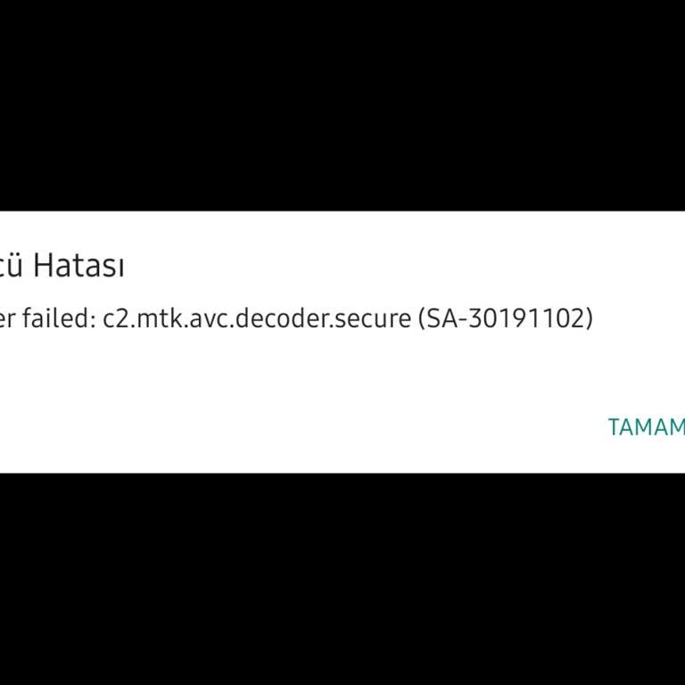 TOD Tv Tod Uygulaması Hatası