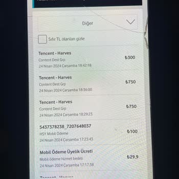 Vodafone Mobil Ödeme Mağduriyeti
