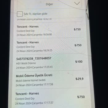 Vodafone Mobil Ödeme Mağduriyeti