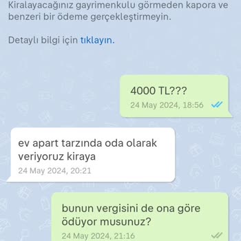 Sahibinden Şüpheli Kiralık Ev