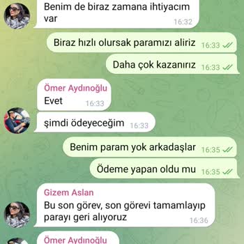 Telegram Üzerinden Link Beğen Para Kazan