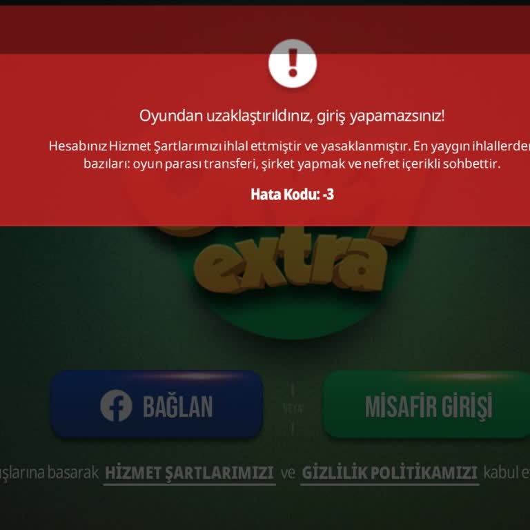 Okeyextra.com Hesabımı Geri Versinler