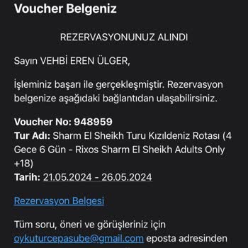 Setur Turizm Balayı Tatilimizde Yaşanan Tarih Sorunu