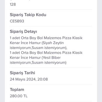 Domino's Pizza Siparişinde Yaşanan Büyük Gecikme Ve Ödeme Sorunu