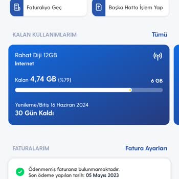 Turkcell Faturalı Hat Şikayeti