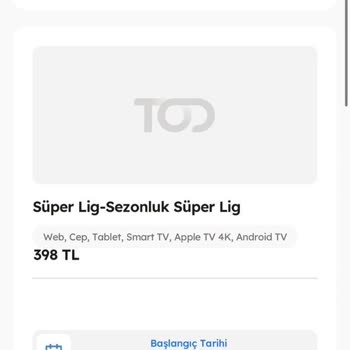 Tod TV Üyelik Tarih Güncellemesi Hk.