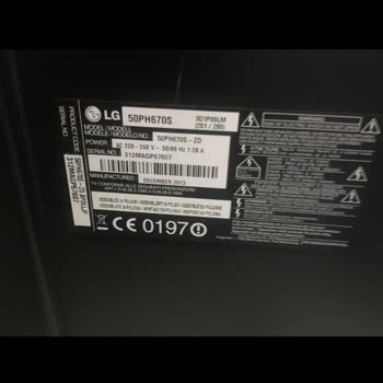 LG Televizyon Satış Sonrası Hizmet Ayıbı