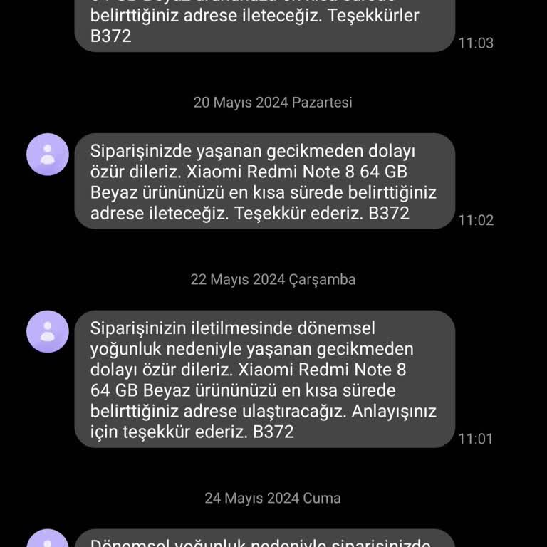 EasyCep'te Yaşadığım Sipariş Gecikmesi Ve Yetersiz İletişim Sorunları