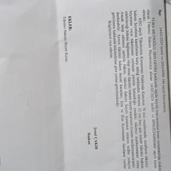 Tuba Mutioğlu Tüketici Hakem Heyeti Kararı Çıktı Paramı İade Edin