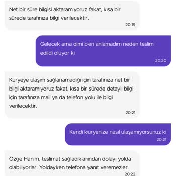 Getir Teslim Edilmedi Param İade Edilmedi