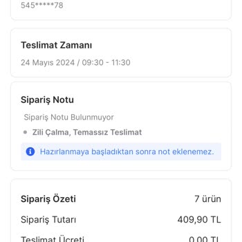 Migros Teslim Edilmeyen Ama Teslim Edildi Girilen Sipariş