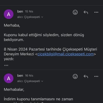 ÇiçekSepeti Sipariş Hatalarının Arkasında Durmadılar