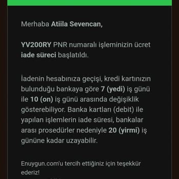 En Uygun Uygulaması Mağduruyum