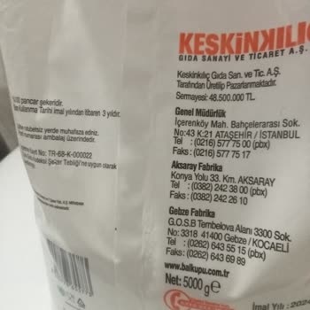 Balküpü Bozuk Toz Şeker