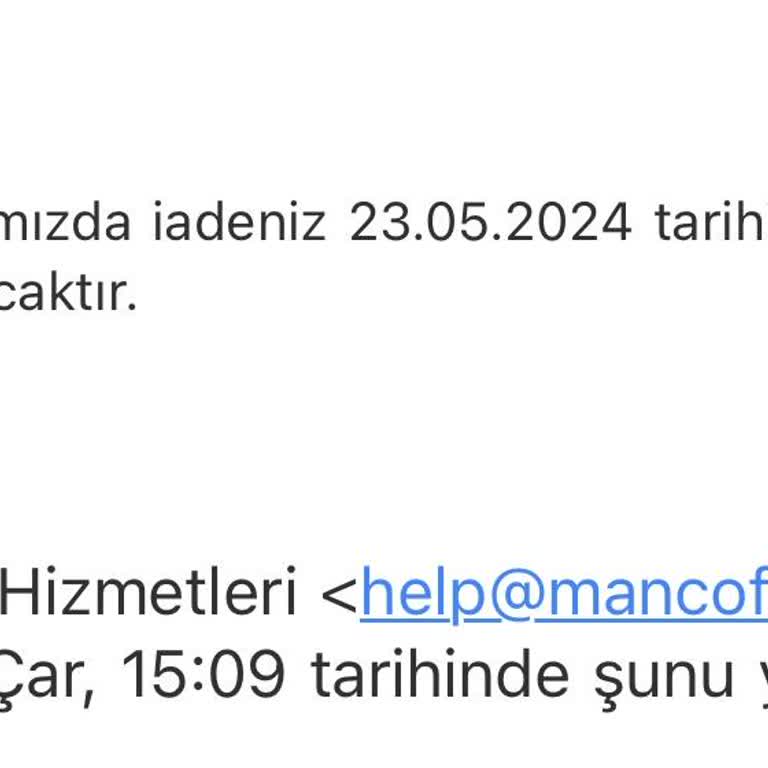 Manc Ücret İademi Yapmıyor