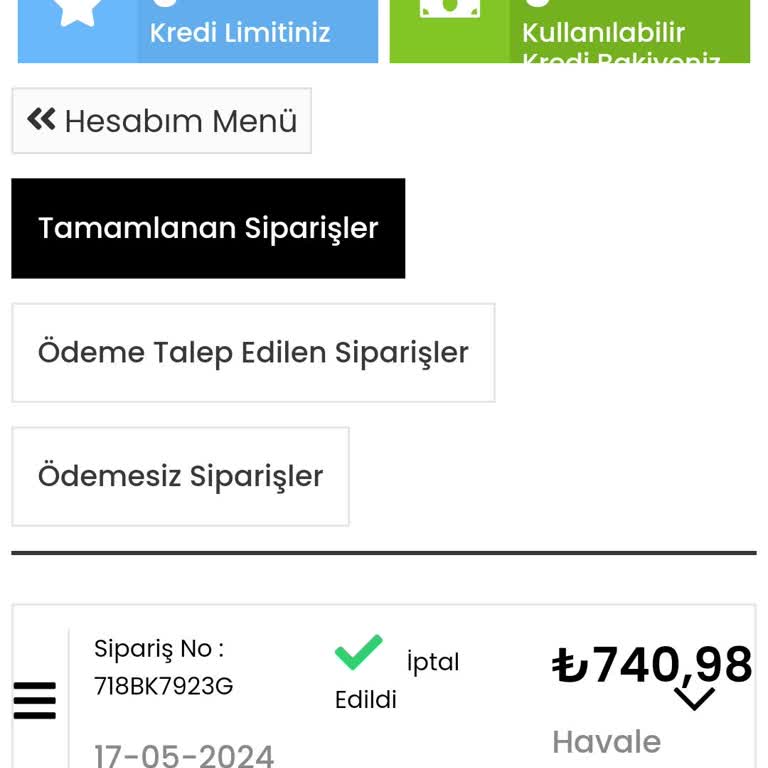 Nalburdayim.com Ürün Gönderilmediği Halde Ücret İadesi Yapılmıyor