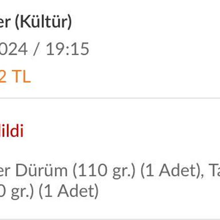 Trendyol Siparişim Bilerek Getirilmedi