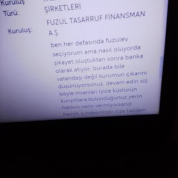BDDK Şikayetinde Fuzulev Hiçbir Şekilde Seçilmiyor