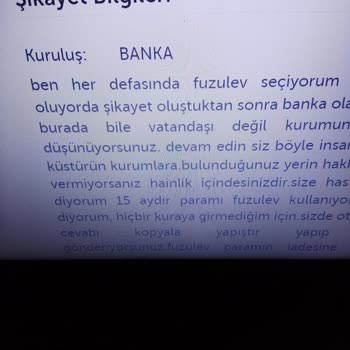 BDDK Şikayetinde Fuzulev Hiçbir Şekilde Seçilmiyor