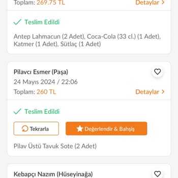 Trendyol Yemek Teslim Edilmeyen Sipariş Ve Yetersiz Müşteri Hizmeti