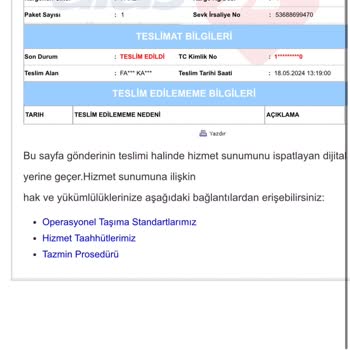 Zara İadem Yapılmadı, Paramı Kartıma Yatırmıyorlar.