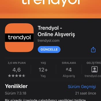 Gelen Trendyol Linkleri Açılmıyor