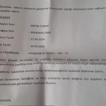 Nike Ayakkabının Kalitesizliği!