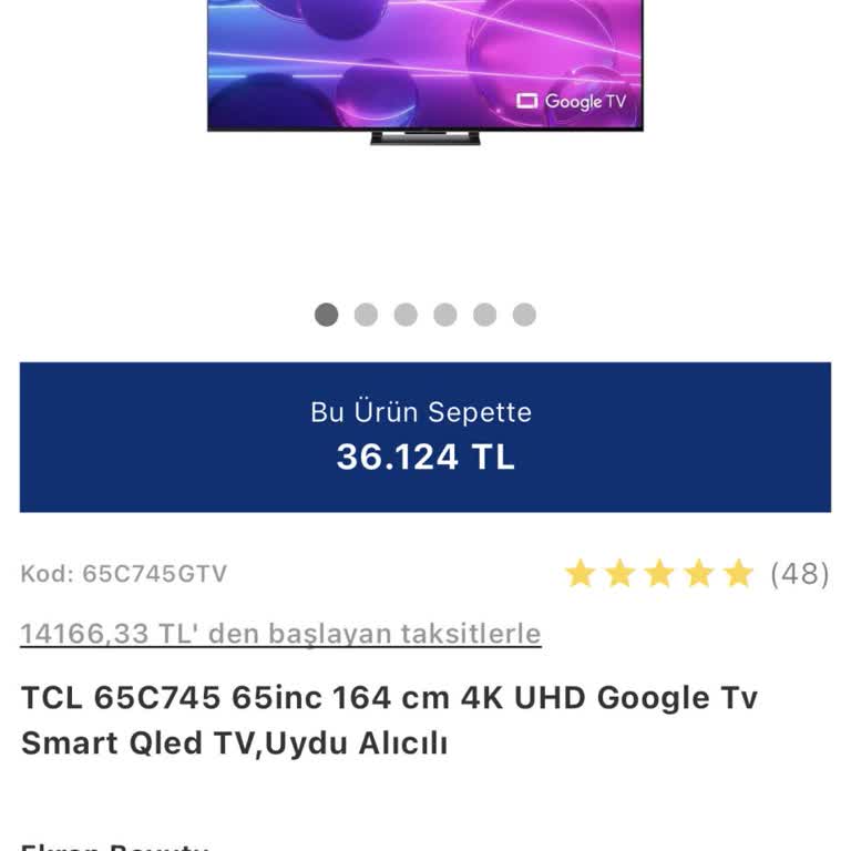 Vatan Bilgisayar Özel Fiyat İle Sattığı Ürünü Sorunu