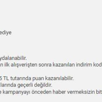 Koçtaş Puan Yüklemesinin Yapılmaması