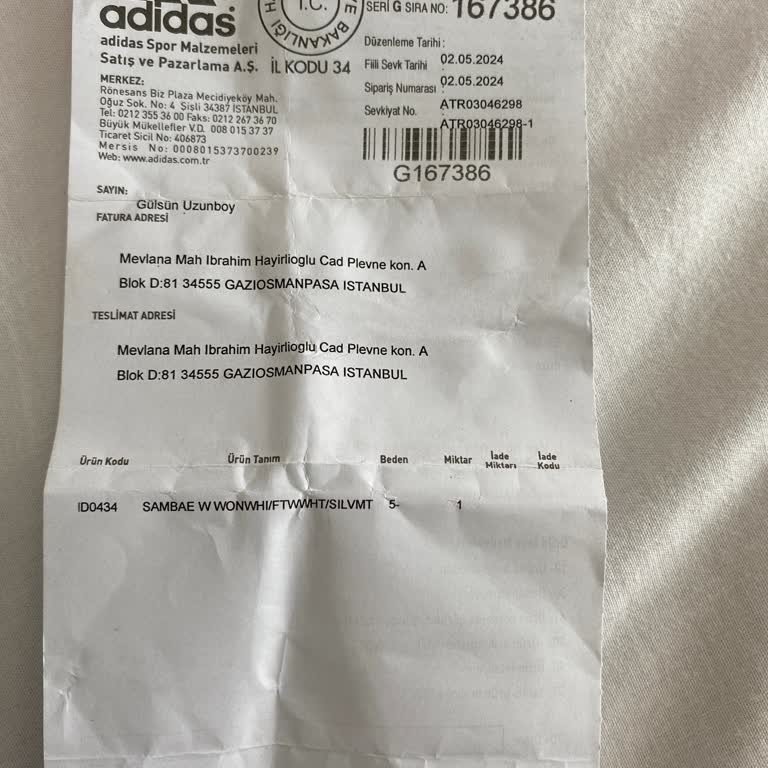 Adidas İadeyi Geciktiriyor Bekletiyor