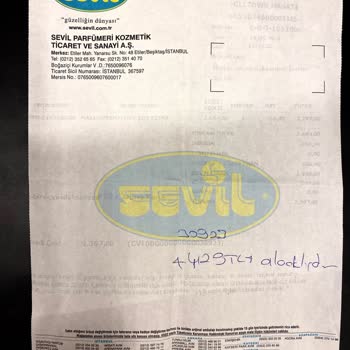 Sevil Parfümeri İadelerde Fark Bedelini Ödemiyor.