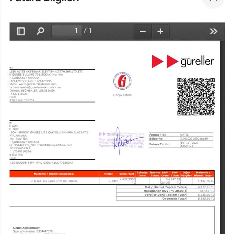 UFO Isıtıcı Firması'nın İlgisizliği