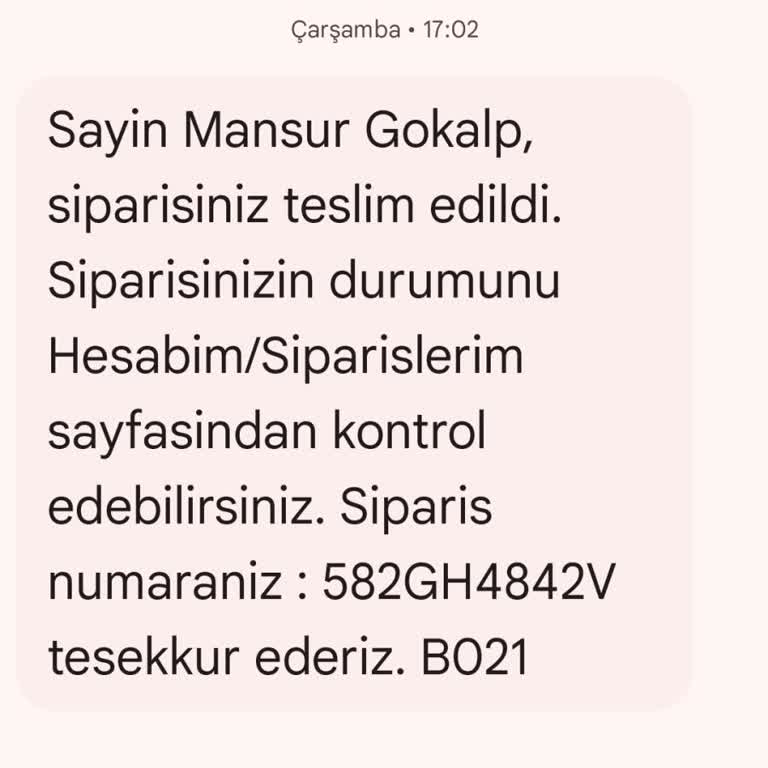 evdekieczanem.com Acilen Ürünüm Getirilsin