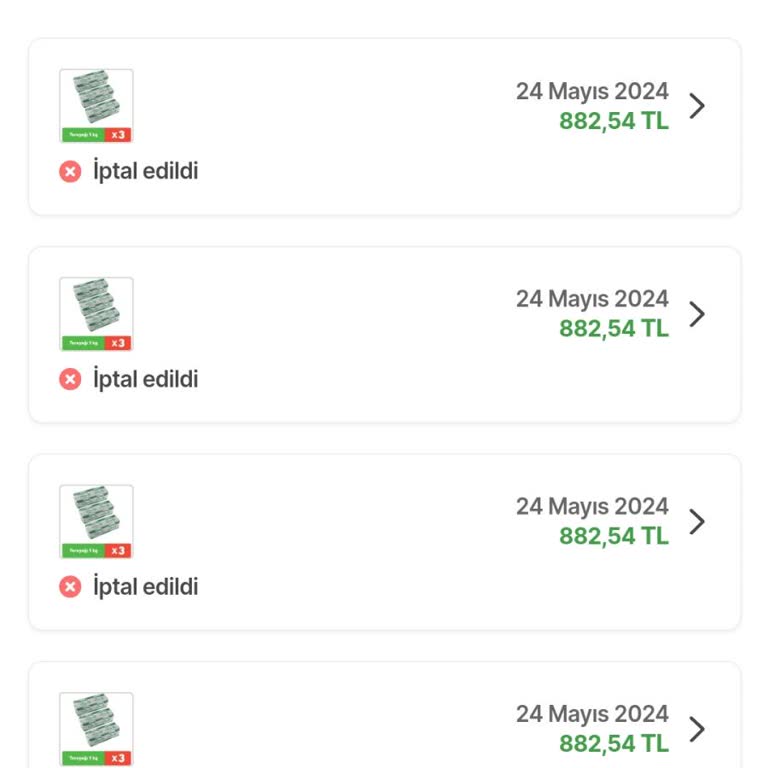 Hepsiburada Siparişimin Nedensiz İptal Edilmesi