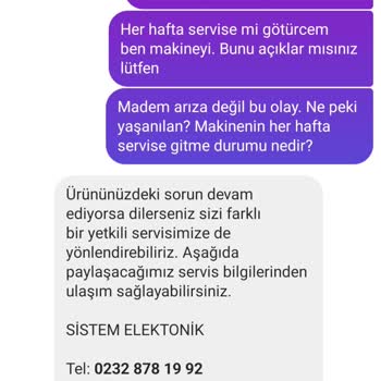 PHILIPS Ev Aletleri Philips 3347 Kahve Makinesi Sorun 1aylık Makine
