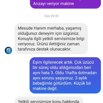 PHILIPS Ev Aletleri Philips 3347 Kahve Makinesi Sorun 1aylık Makine