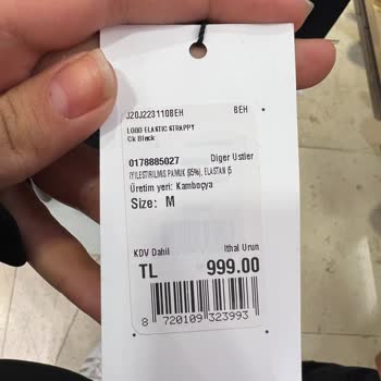 Boyner Etiket Hatalarına Çözüm Yok