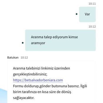 Betsalvador Yatırım Sonrası Kazançlarımın Ödenmemesi