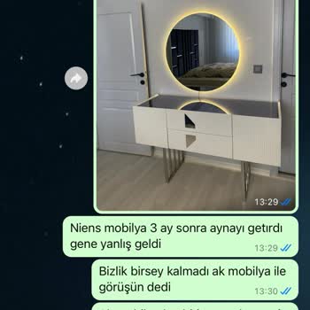 Siteler Ak Mobilya Ve Niens Mobilya İlgisizliği