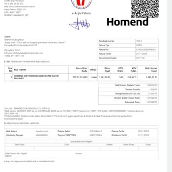 Homend Servis Sorunu Tamir Oldu Diye Yolluyorlar Yine Çalışmıyor