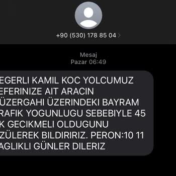 Kamil Koç Paramı Geri İstiyorum