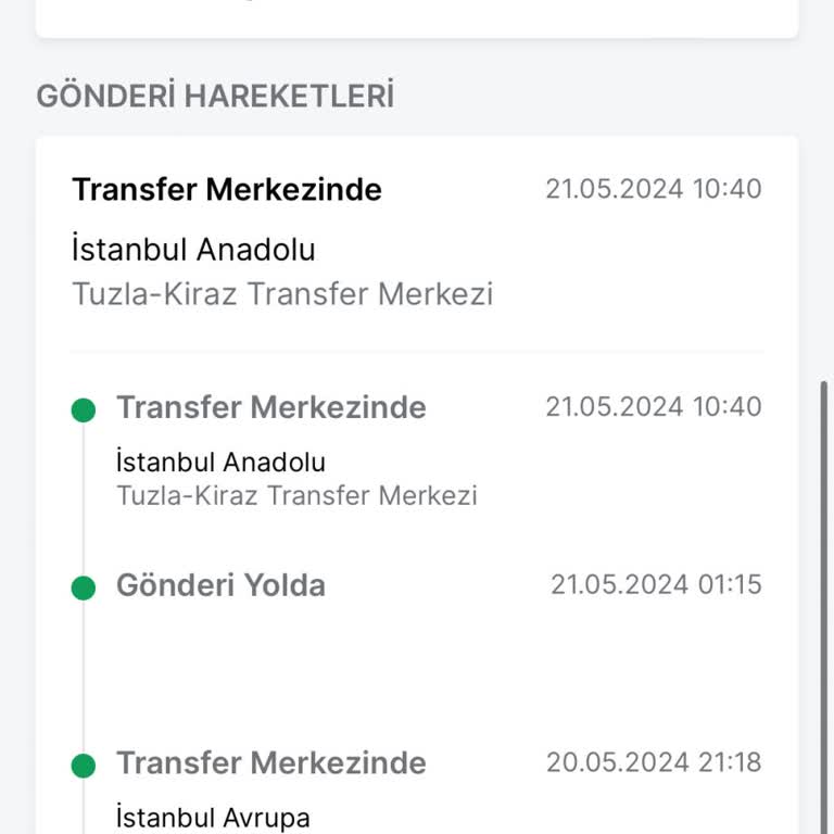 Trendyol Express Kargo Gecikmesi Teslim Edilmemesi