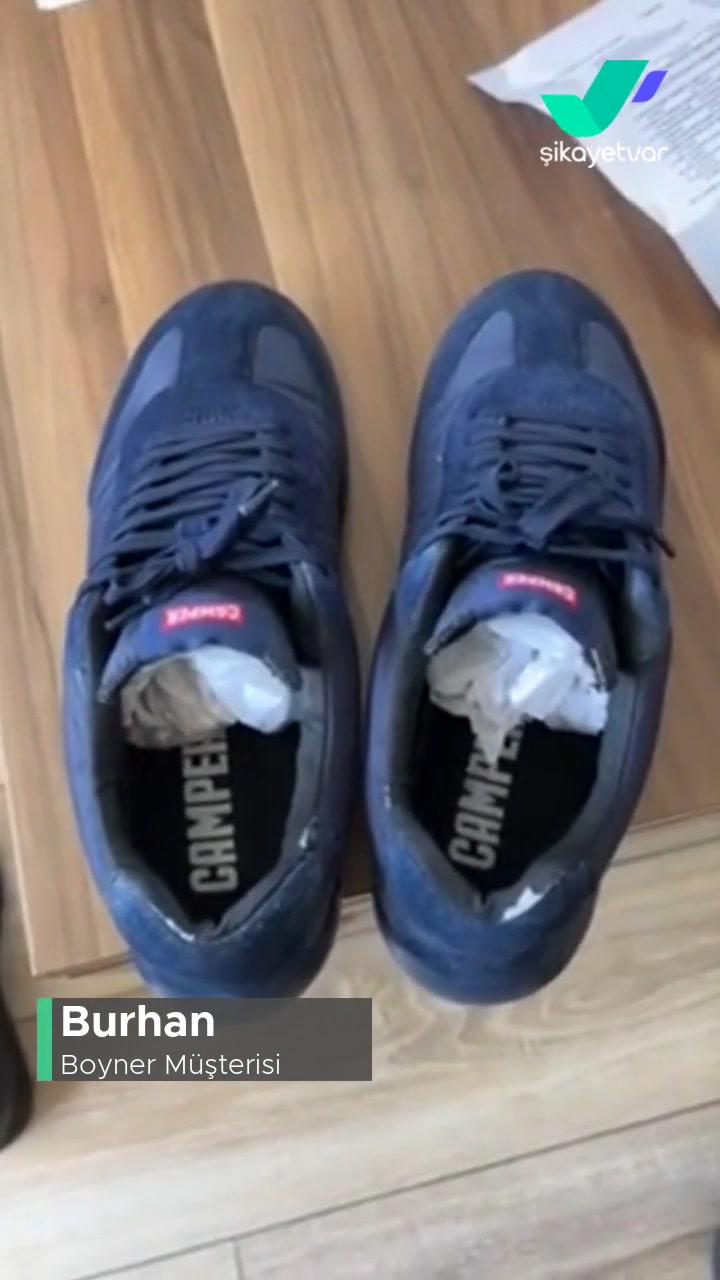 Boyner'den Aldığım Camper Ayakkabının Değişim Talebini İstiyorum! videonun kapak resmi
