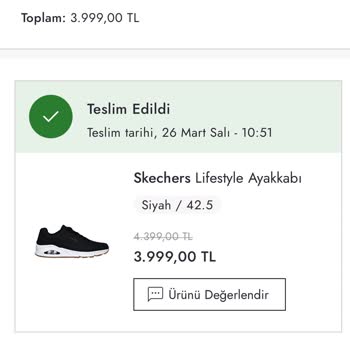Skechers Ayakkabı 2 Ayda Yırtıldı