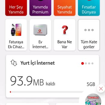 Vodafone İnternet Paketim Bir Anda Bitiyor!