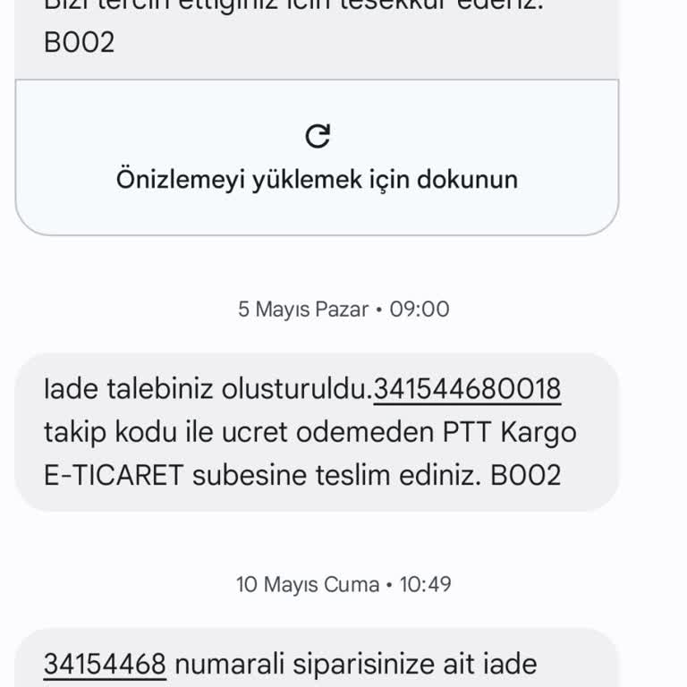Sefamerve İademi Yatırmıyor İademi Kabul Ettiği Halde.