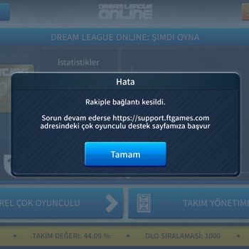 Dream League Soccer Yerel Çoklu Oyuncu Sorunu Ve Kasma Problemi