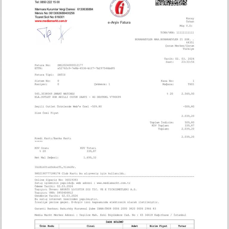 Elari Media Markt'tan Aldığım Akıllı Saatin Garanti Sorunu