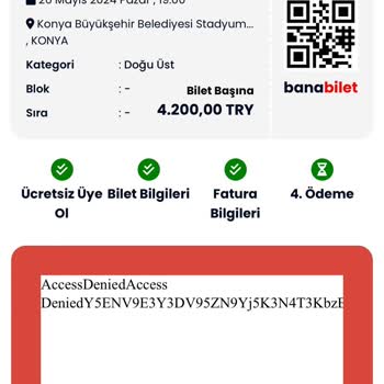Banabilet.com Maç Biletim Passolig'e Yüklenmedi