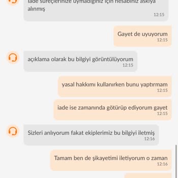 Trendyol Uzun Süredir Kullandığım Platformda Beklenmedik Hesap Askıya Alınma Sorunu